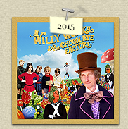 YEAR: 2015    COSTUME: Willy Wonka (Steven), Charlie (Henry), Veruca Salt (Sadie) & the Oompa Loompas (Susie)
				<P>IMAGE USED: based on the original Willy Wonka and the Chocolate Factory movie poster